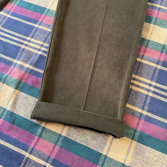 Vintage Pleated Green Trousers - Picture 13 of 13